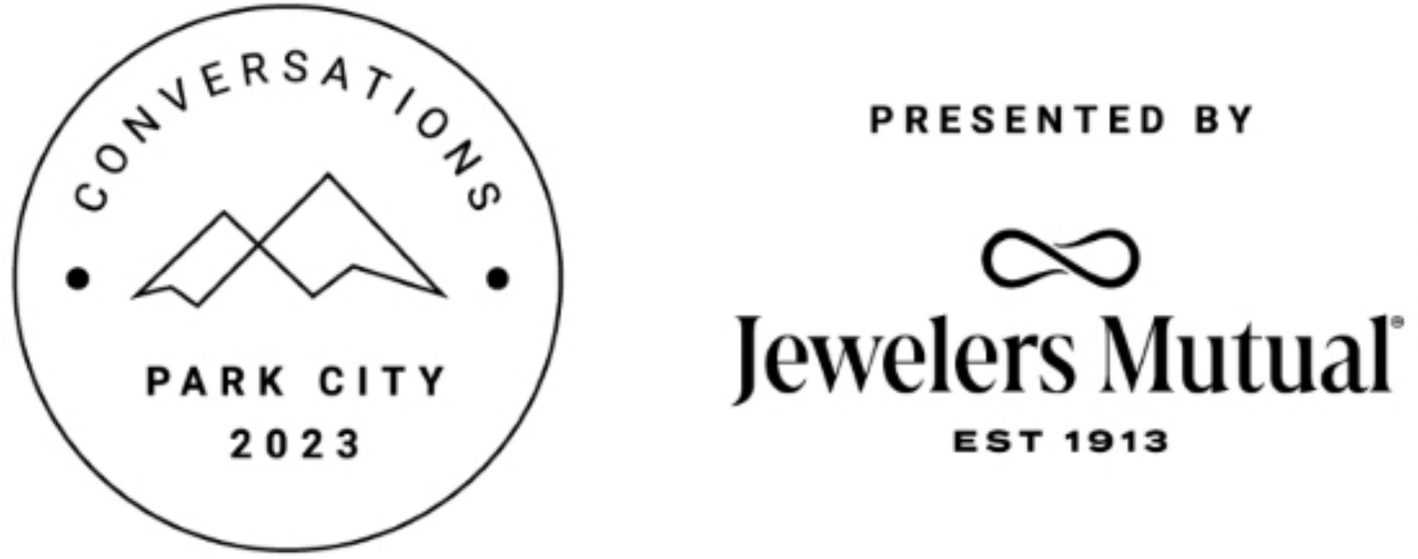 Co-Branded Logo; Jewelers Mutual &amp; Conversations in Park City (Small)