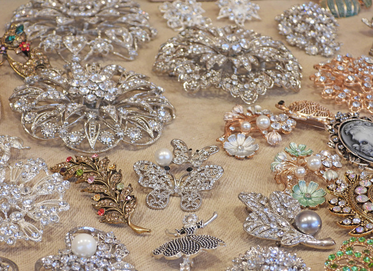 Jewelry on Display