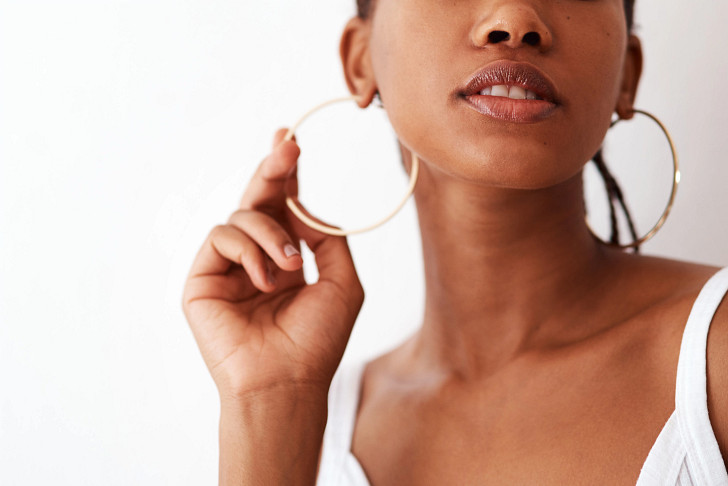 Hoop earrings