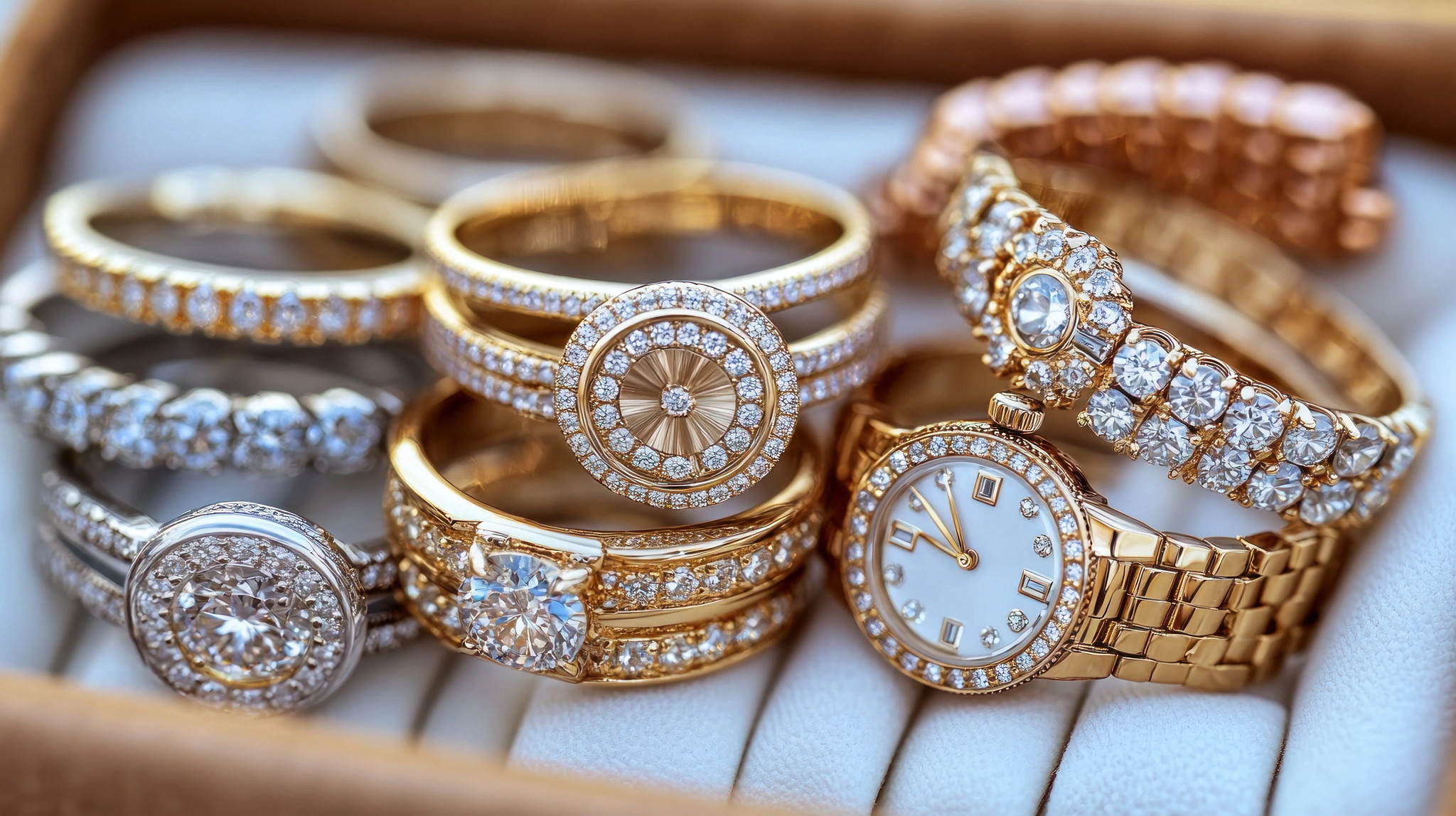 Rings and watches