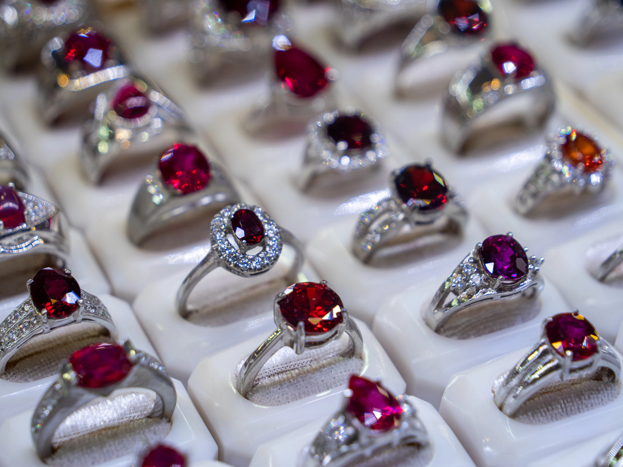 Rings on Display