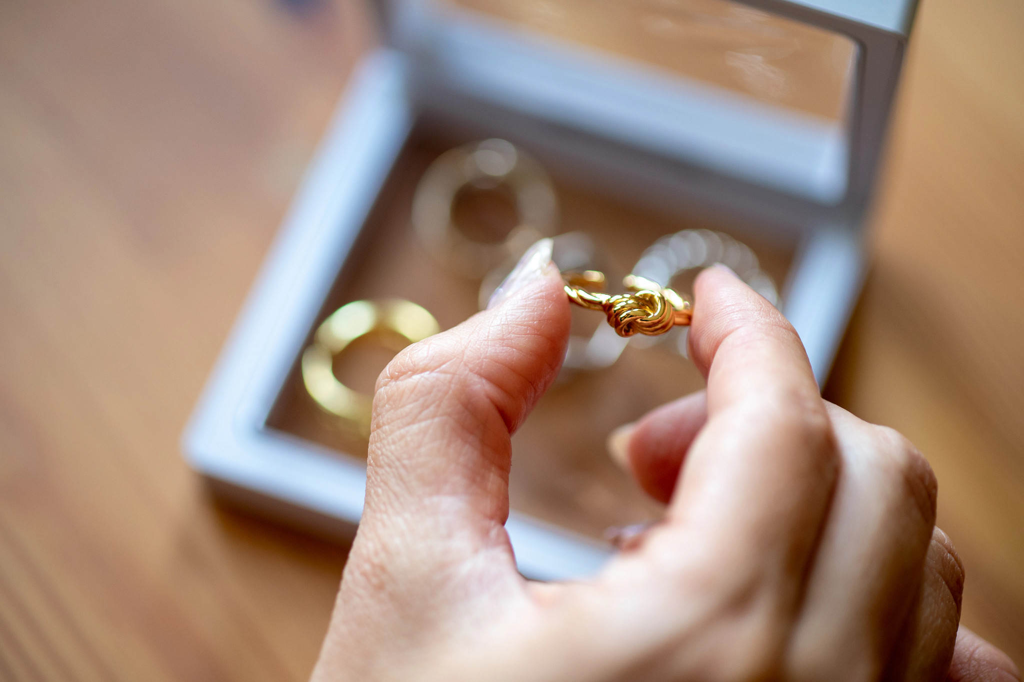 Holding a Ring