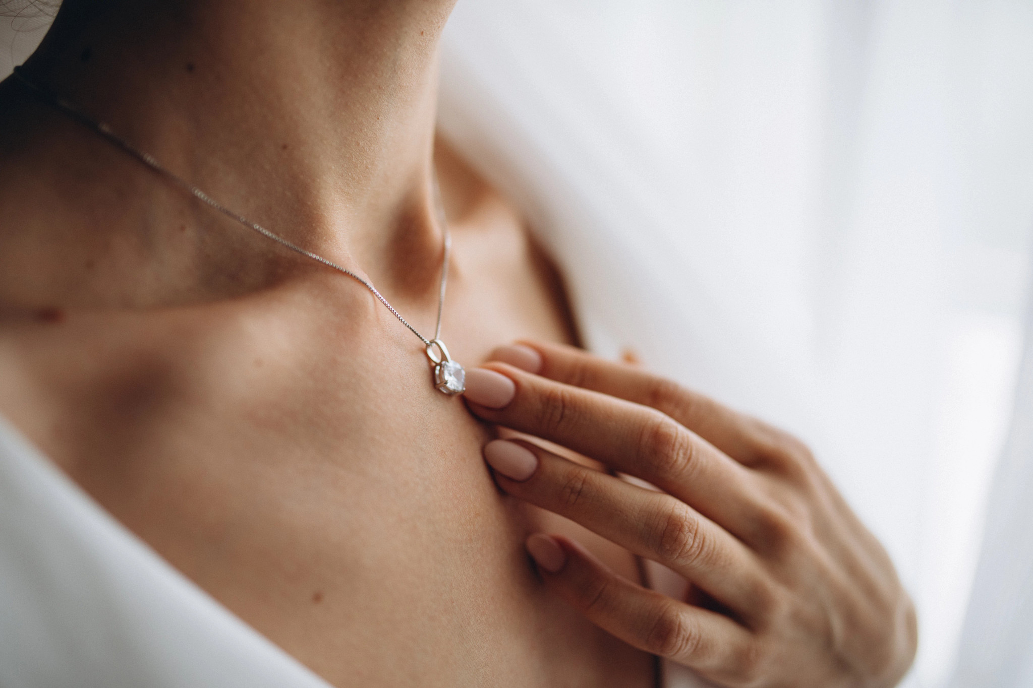 Bride with Necklace