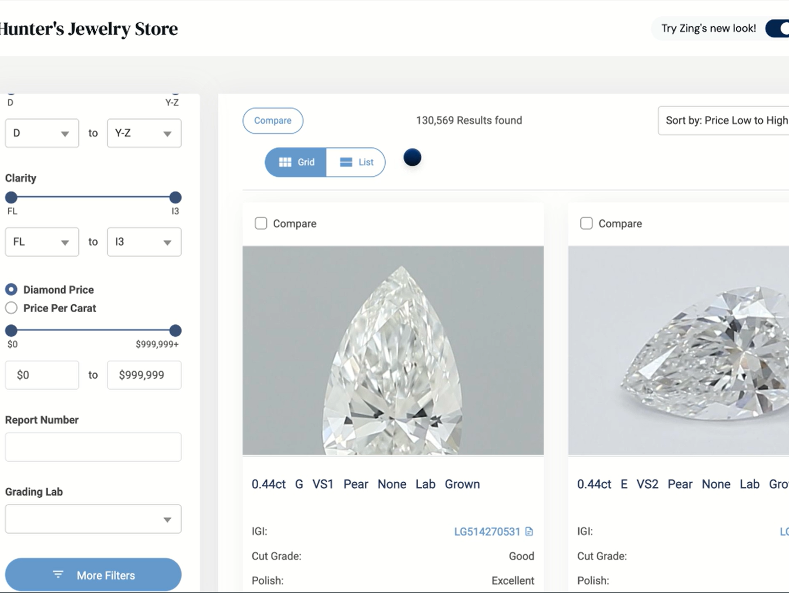 JM Marketplace Filters