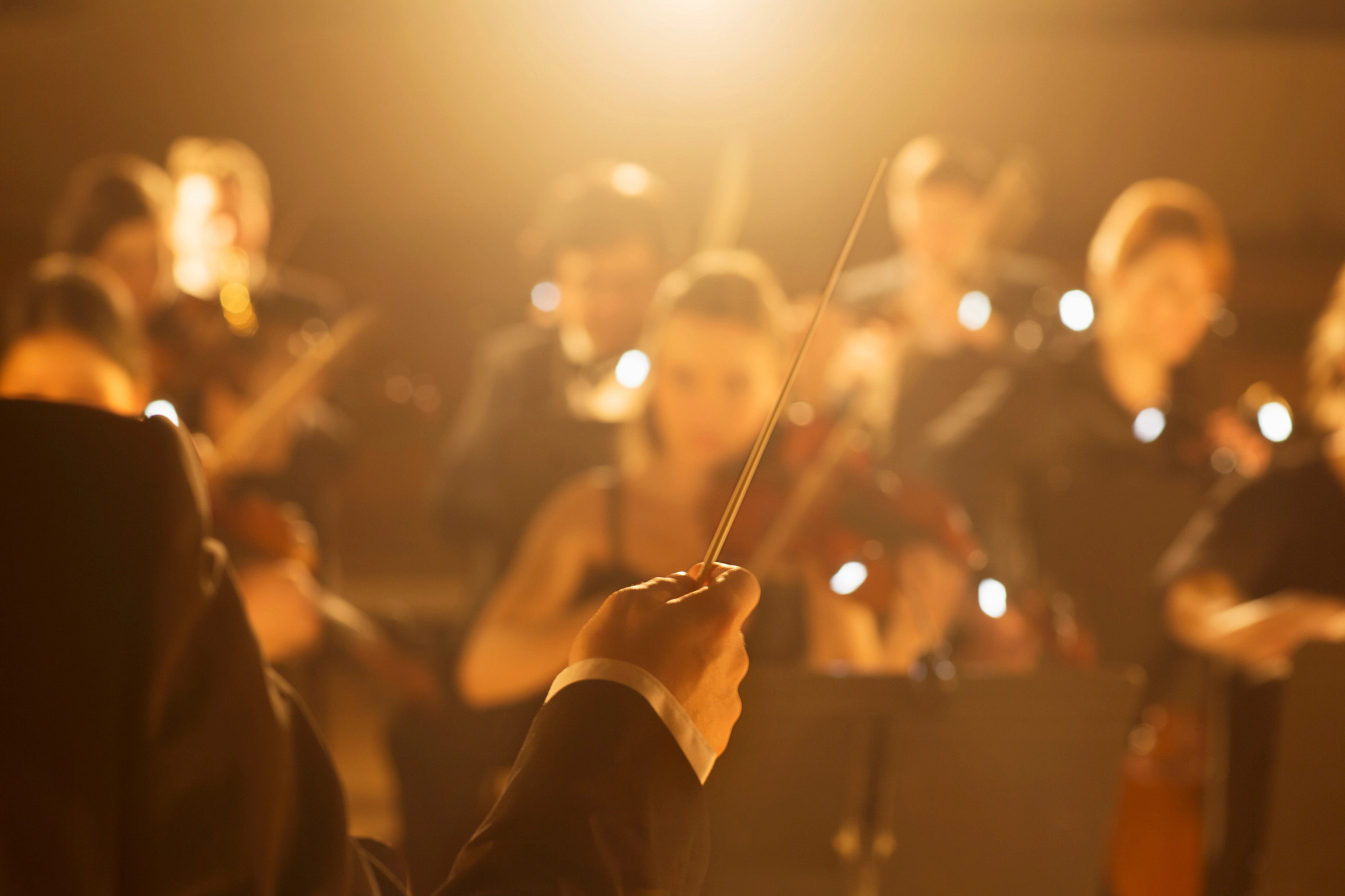 Conducting an Orchestra