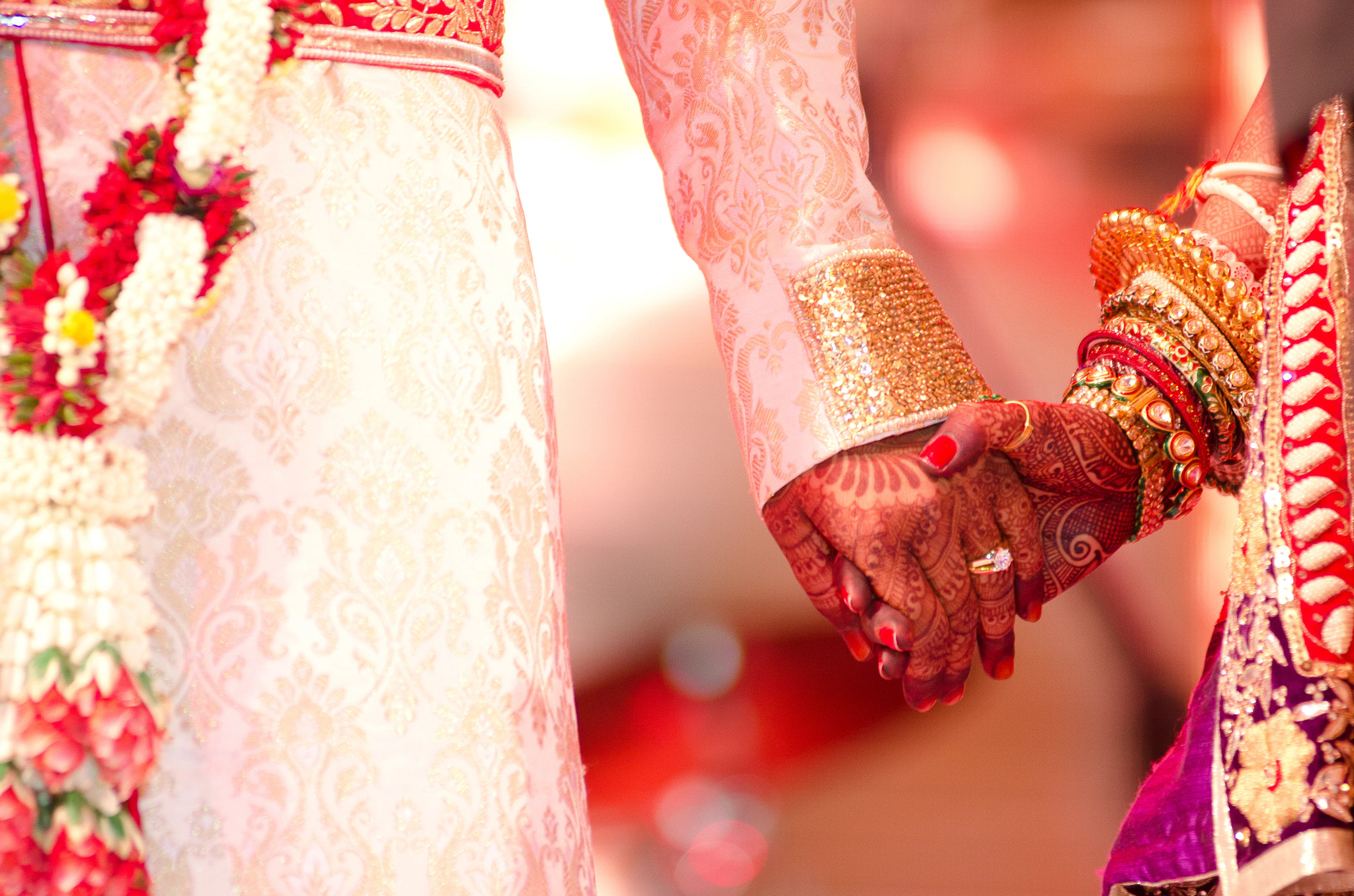 Holding hands - India