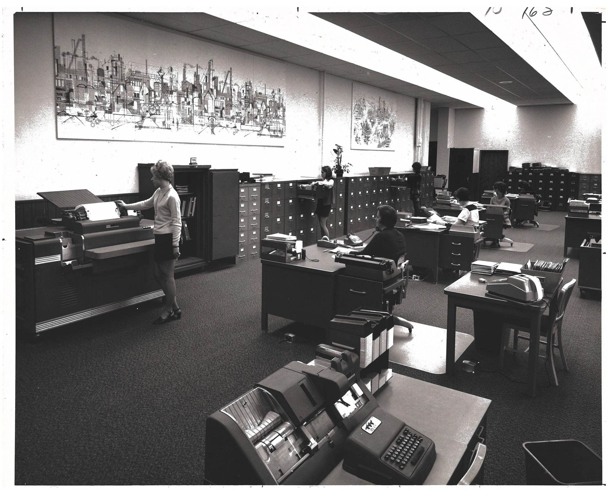 Interior office downtown Neenah
