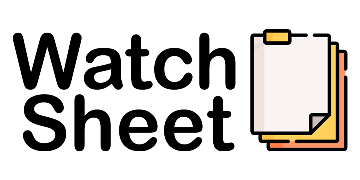 WatchSheet Logo