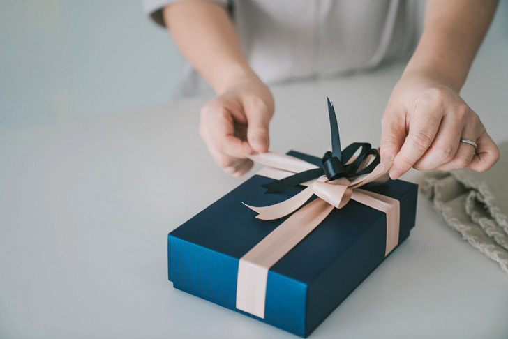 Opening a Gift