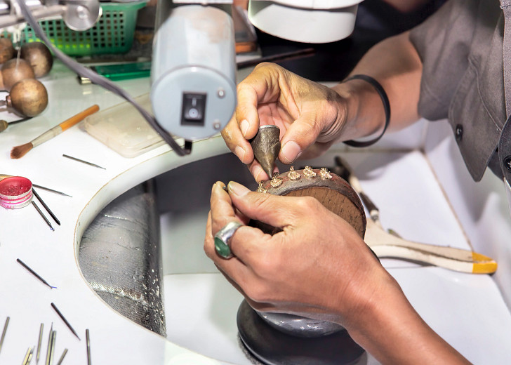 Granulation: The Iconic Gold Smith Technique