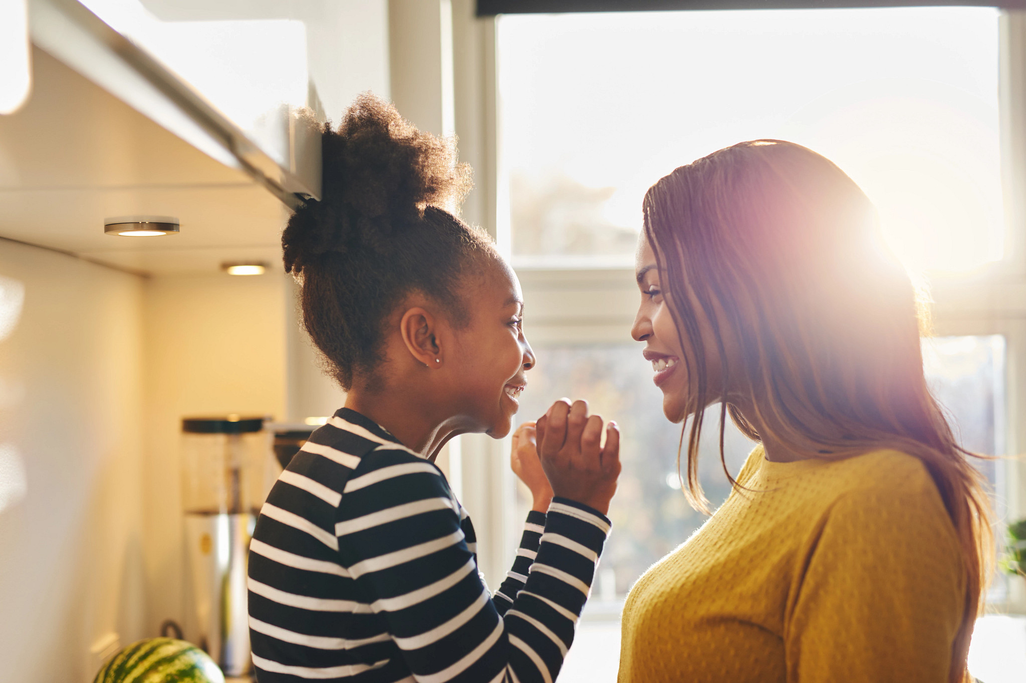 Mother with her daugther